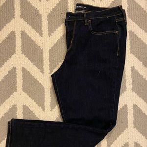 Dark jean 12 short curvy mid-rise skinny
